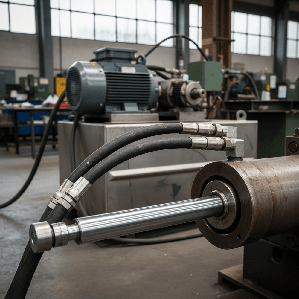 Hydraulic Cylinder & Pump 